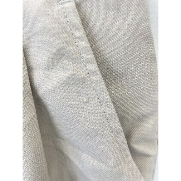 Abercrombie & Fitch Men's Pants Trouser Beige Size Large High Rise - Picture 6 of 9